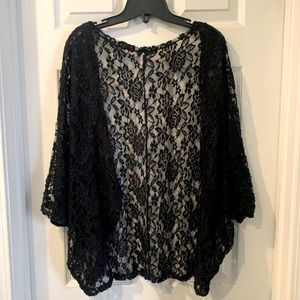 Wet Seal Lace Shrug, size 2X